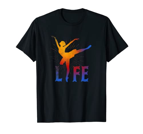 Love Ballet Life Camiseta Bailarina Regalos Bailarina Camiseta