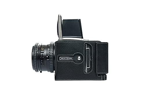 Housse Hasselblad 501CM cuir véritable noir accessoire photo argentique - 6