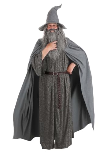 Tenue Gandalf le Gris homme costume sorcier ajusté taille XS pour éviter les robes trop larges