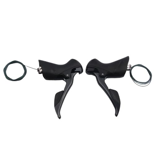 �݊���������܂� SHIMANO SORA ST-R3000-L/ST-R3000-R �ɑΉ��A2x9 �X�s�[�h �f���A�� �R���g���[�� ���o�[ ��/�E�T�C�h ���[�h�o�C�N �V�t�^�[(A pair of ST-R3000)