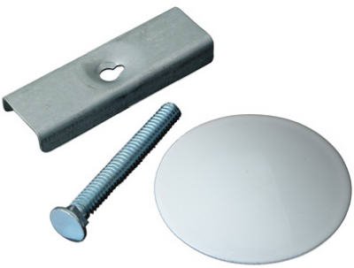 Master Plumber 822-434 1-3/4-Inch Kitchen Faucet / Sink Hole Cover, White