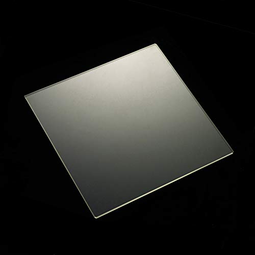 220 x 220 x 4mm Chamfer 220mm x 220mm x 4mm Chamfer Borosilicate Glass Build Plate for 3D