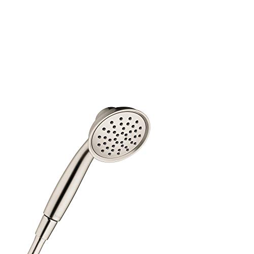 Hansgrohe Joleena 4-Inch Handheld Shower Head Transitional 1 -Spray Full 04782820, Brushed Nickel #TOP1