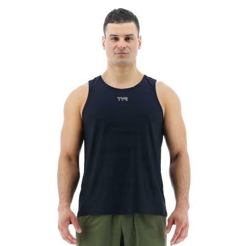 TYR Men's Athletic Performance Workout Airtec Tank Top