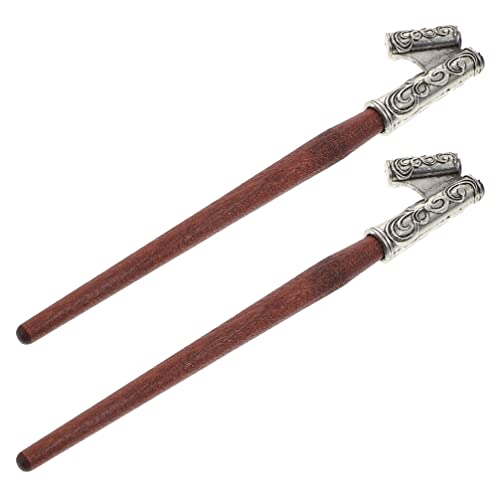 ULTNICE House Accessories Calligraphy Pen Nib Holder Oblique: Nib Pen Handle Stand Removable Dip Pen Holder 2pcs for Beginner Office Writing Painting Decoration Home Necessities