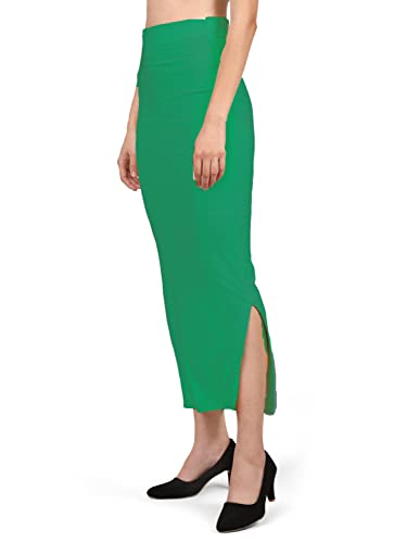 Image of Mehrang Stretchable Saree Shapewear Petticoat for Women, Cotton Blended,Petticoat,Skirts for Women,Shape Wear Dress for Saree