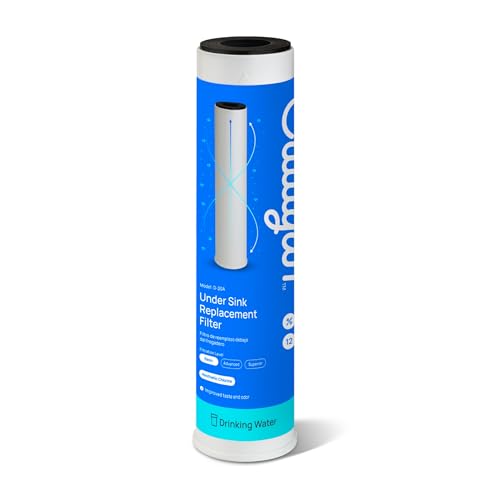 Culligan D-20 Undersink Water Filter Replacement Cartridge for Water Filtration System - Easy Installation & Compatible Design Fits Standard Underskink Systems, Redcuces Sediment, Rust, Dirt & Scale by Culligan - Used condition - US$6.60