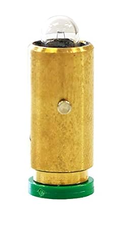 Welch Allyn - 03800-U 3.5 V Halogen HPX Lamp for PanOptic Ophthalmoscope for use in #11800, 11810, and #11820