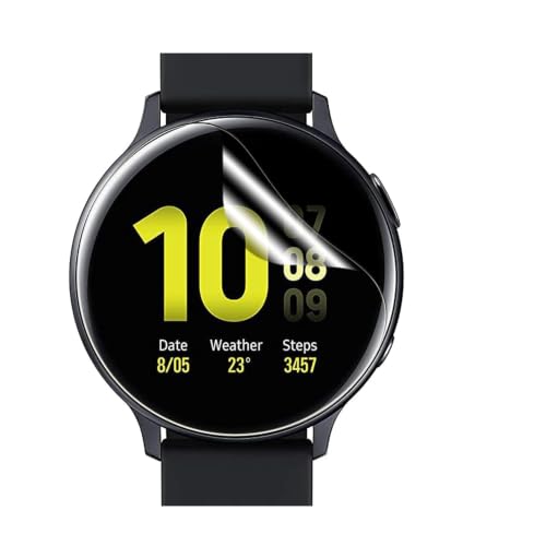 Image of BLACKSHEEP 2 Pack Screen Protector for Samsung Watch 4 / Watch 5 | 40mm Bubble Free, Self Healing Unbreakable Membrane Edge to Edge Full Coverage - Clear [NOT GLASS]