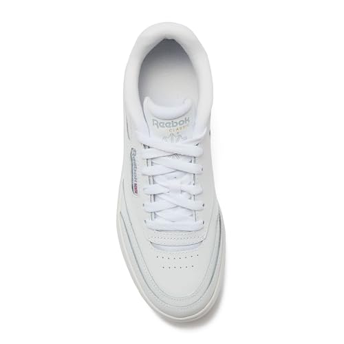 Image of Reebok Club C Extra Platform Sneakers for Women - White Casual Tennis Women's Fashion Sneakers - Womens Shoes Size 5 to 11
