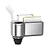 Price comparison product image simplehuman KT1116 Kitchen Sink Caddy Organiser Holder Tidy, With Suction Cups, Wire Ledge Hanger, Extends To Hold Longer Brushes, Sponge Storage, Rustproof, Brushed Stainless Steel
