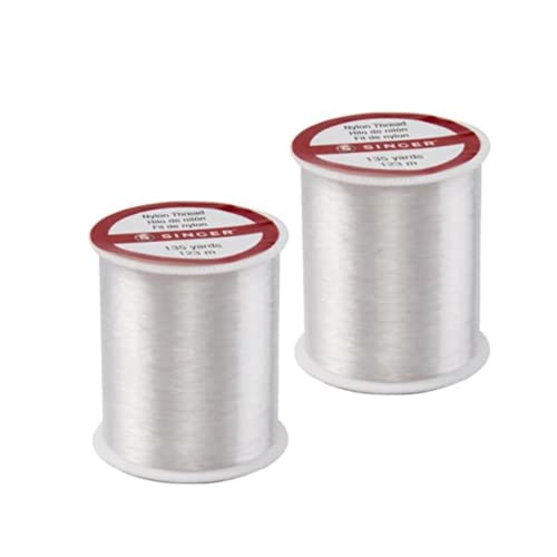 Hilo Invisible de Nylon Clear 270 Yards 2 Paquetes miniatura 1