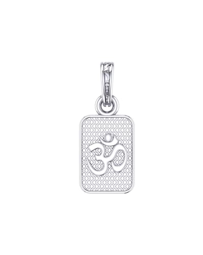 Pendentif Om spirituel en argent sterling 925 petit modèle 5,9g