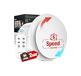 RUBBUL 6 inch Bathroom Exhaust Fan with Remote 2 Way 6 Speed Upgraded Powerful Low Noise Vent Fan 3000RPM DC Motor Energy Saving Household Ventilation Fans for Attic Basement Garage Washroom VP206A29