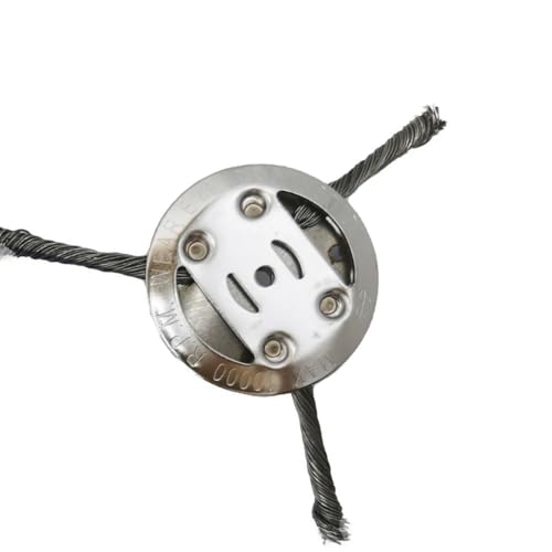 XUZHEOUZPJ Parti di Riparazione Testa di Ricambio for Tosaerba con Testa da 6 Pollici a 3/6 Fili, Adatta for Testa sarchiatrice rotativa a Batteria(A-3 Cutter)