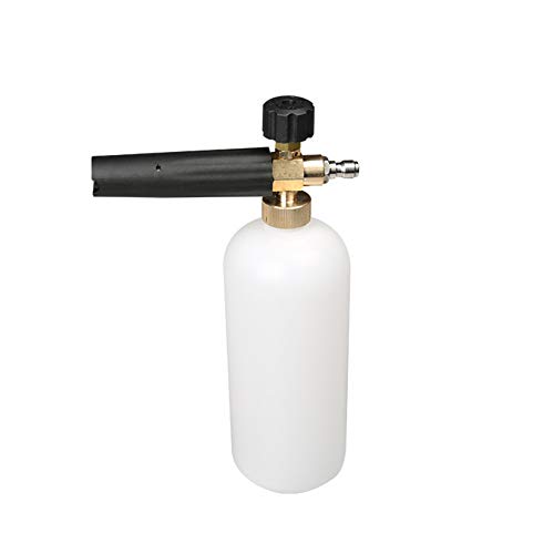Uticon Foam Lance,High Pressure Car Wash Clean Bottle Adjustable Snow Foam Lance Water Gun