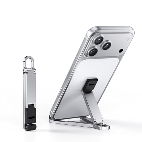 NEXAVKPR Porte-clés avec coussinet en silicone argenté – vue 2