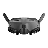 DJI Goggles 2 - Leichte und Bequeme Goggles für Intensive Flugerlebnisse mit atemberaubenden Micro-OLED Displays, HD-Übertragung mit niedriger Latenz, einstellbaren Dioptrien, drahtlosem Streamen