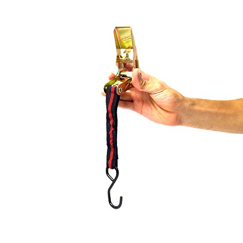 Cinta Com Catraca 4 Peças 4 Metros X 25 MM Para Carga Monaliza Cód.MZ-51189