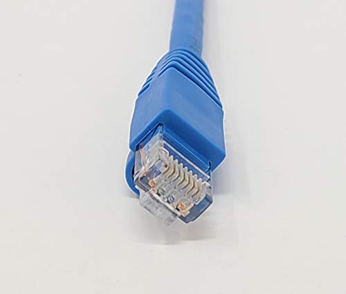 Micro Connectors Cable Ethernet Cat6A UTP 7ft Azul 5un miniatura 5