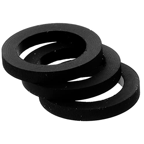 VILLCASE 3Pièces Ceintures de Magnétophone Cassette de Ceintures Caoutchouc pour Lecteurs de Cassette Faciles à Installer et Résistantes à Usure