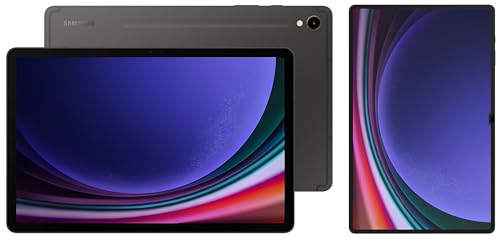 Image of Samsung Galaxy Tab S9 Ultra 36.99 cm (14.6 inch) Dynamic AMOLED 2X Display, RAM 12 GB, ROM 256 GB Expandable, S Pen in-Box, Wi-Fi Tablet, Gray with S9 Ultra Screen Protector, Transparent