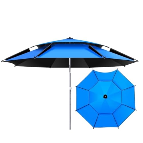 Sombrilla XYNSNDB portátil para patio, playa y pesca con sistema a prueba de viento