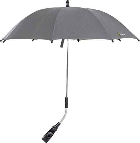 LittleLife Baby Sun Parasol UPF50+, Grey - Image 2