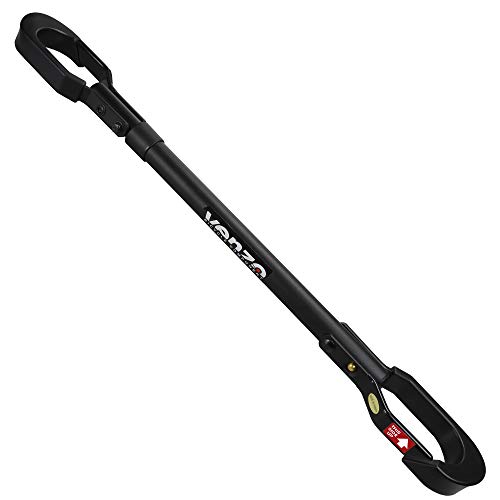 Bicycle Top Tube Crossbar Frame Adjustable Adapter Bar for Car Rack or Home