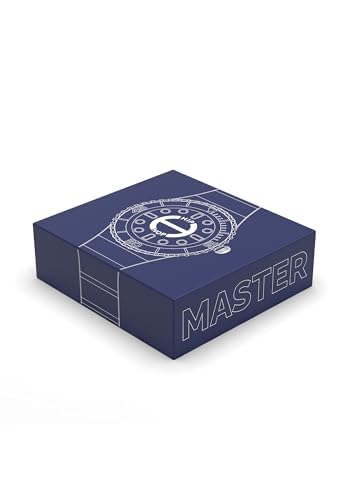 HIP HOP, Collezione Master, Orologio Uomo, Cinturino in Silicone Intercambiabile, Cassa 41 mm, Resistente all'Acqua Fino a 50 m, Lunghezza Regolabile fino a 19 cm