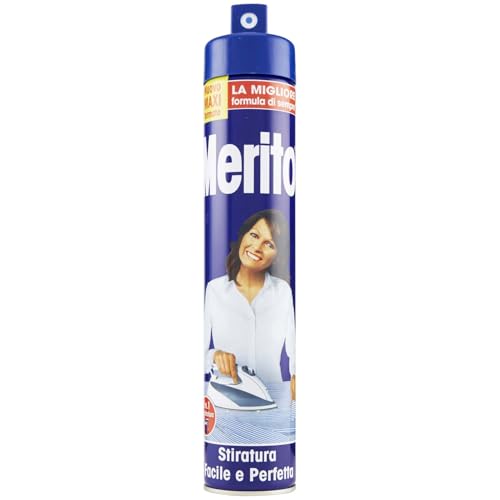 Merito Apretto Spray - Planchado fácil y rápido, elimina las arrugas y perfume, 525 ml