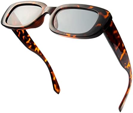 Vintage Chic Oval Sunglasses 90s Fashion Multicolor for Women Men Javier
