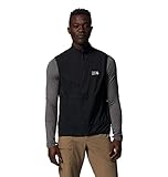 Mountain Hardwear Men's KOR Airshell Vest, Black, Medium