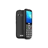 SPC Fortune 2 Max - telefon komórkowy dla seniorów z 4G | Wytrzymały ekran 2,4" i duże klawisze | 104 dB i podstawa ładująca | Przycisk SOS, profil lodu i konfiguracja. zdalny | 7J autonomia