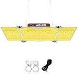 AGLEX K4000 LED Grow Light, Grow Light with Daisy Chain & Dimmable, Full Spectrum Plant Grow Lights for Hydroponic Indoor Plants Seeding Veg Flower Growing Lamps 5X6 FT Grow Tent