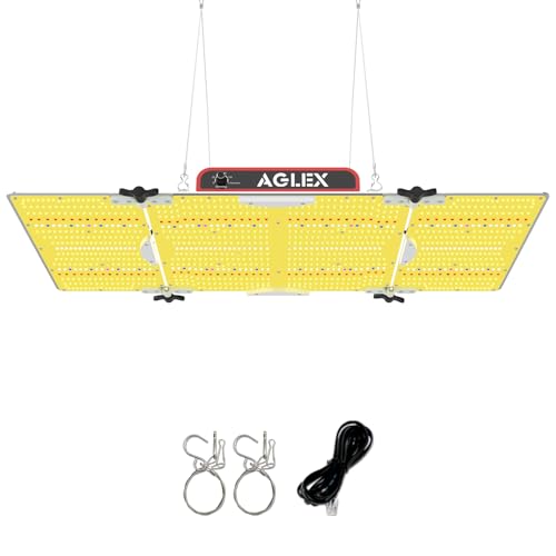 AGLEX K4000 LED Grow Light, Grow Light with Daisy Chain & Dimmable, Full Spectrum Plant Grow Lights for Hydroponic Indoor Plants Seeding Veg Flower Growing Lamps 5X6 FT Grow Tent
