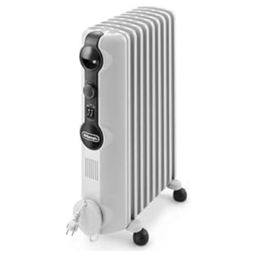 DeLonghi TRRS0920 electric radiator, 2000 W, 3 power levels, white