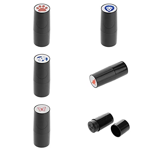 Marqueurs pour balle de golf durables Lot de 6 symboles résistants homme femme golfeur