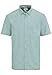Produktbild camel active Herren Meliertes Kurzarmhemd aus Reiner Baumwolle Hellblau Menswear-L