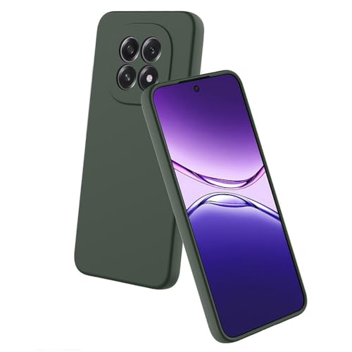 Image of Back Cover for Oppo F29 5G / F29 Pro 5G | Full Camera Protection | Premium Liquid Silicon Case | Flexible Bumper Case for Oppo F29 5G / F29 Pro 5G (Military Green)