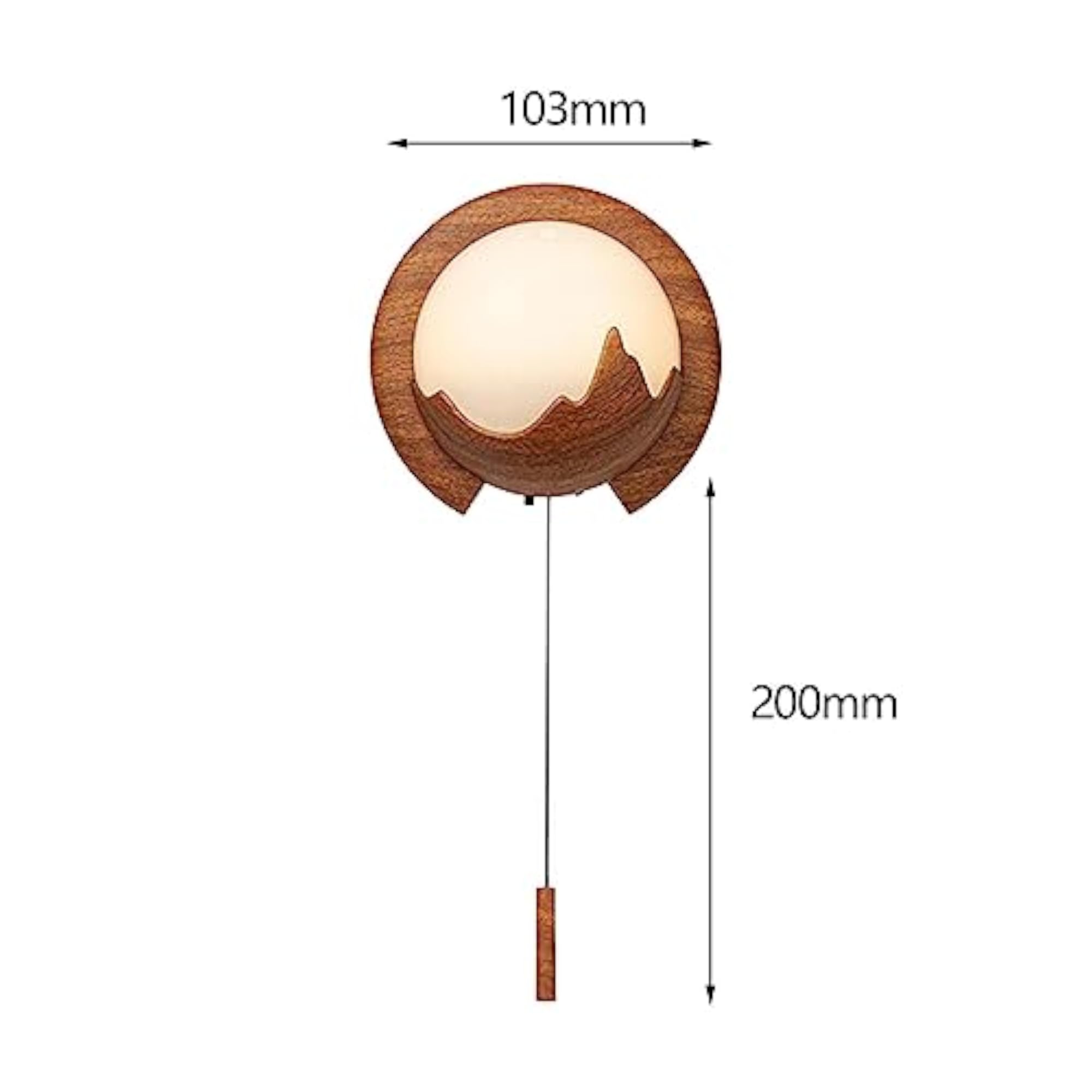 Portable Essential Diffuser Wall Mounted Aroma Diffuser, Wood Grain