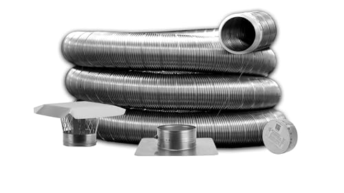 Fireside FireSafe Flexible Chimney Liner Kit USA Made