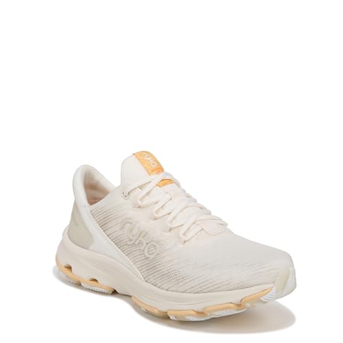 Ryka Tênis de caminhada feminino Devotion Plus 3, Gardênia branca, 8 Wide