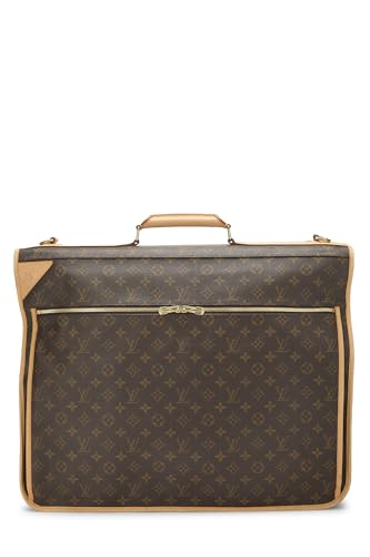 Louis Vuitton, Pre-Loved Monogram Canvas Portable Bandouliere Garment Bag, Brown