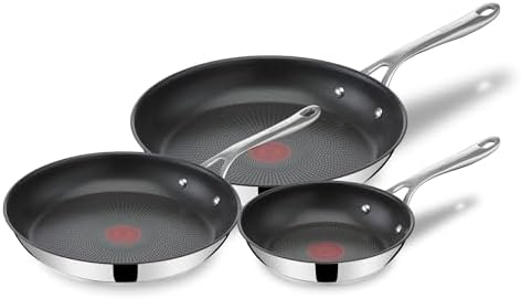 Jamie Oliver Cook's Direct Batterie de cuisine 3 poêles 2…