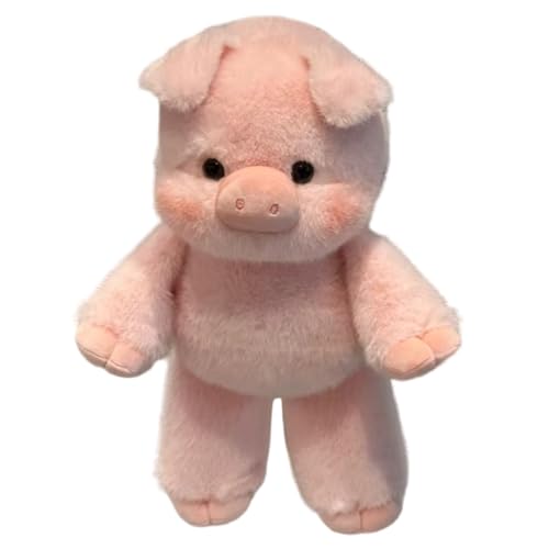 Peluche cochon mignon oreiller doux 45cm, jouet peluche fille et garçon