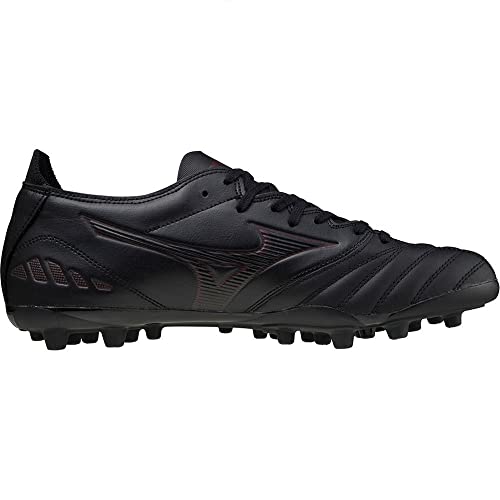 Image of Mizuno Morelia Neo III Pro Ag, Football Shoe, Black/Tawny Port/Black,