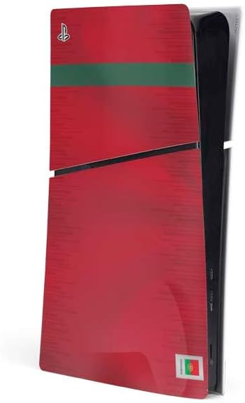 Skinit Decal Gaming Skin Compatible with PS5 Slim Digital Edition Console - Russia Soccer Flag Design