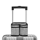 Eloptop Luggage Cup Holder - Adjustable Travel Cup Holder