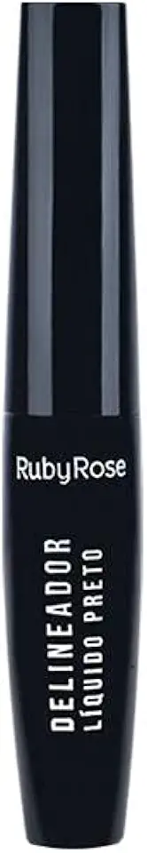 Delineador Líquido Preto Ruby Rose, tb Hb8406